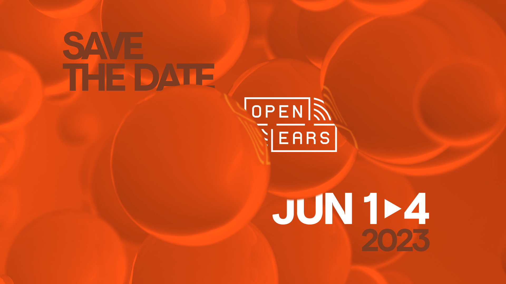 OpenEars June 2-5, 2022