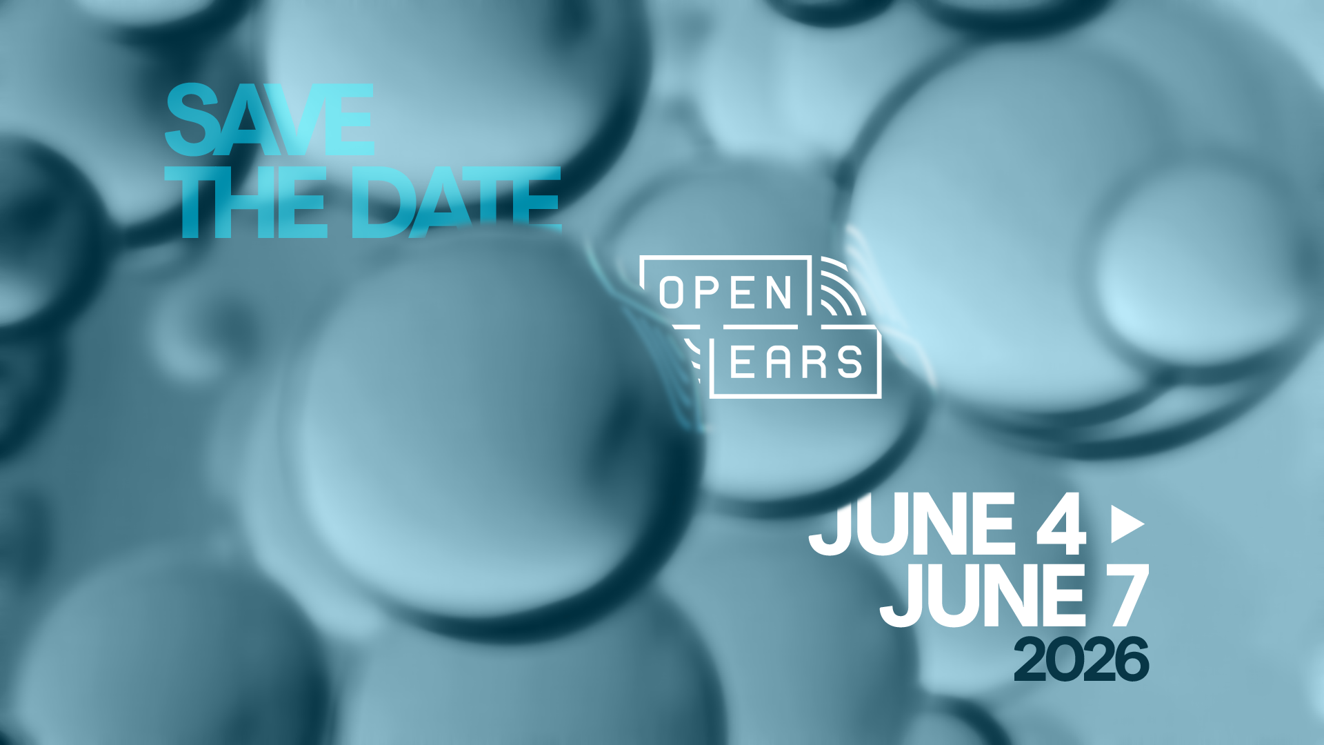 OpenEars June 2-5, 2022